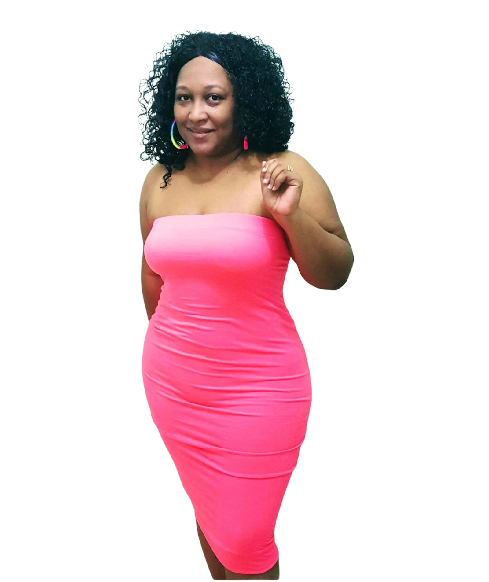 Summer Essential Tube Dress - Plus Size ...